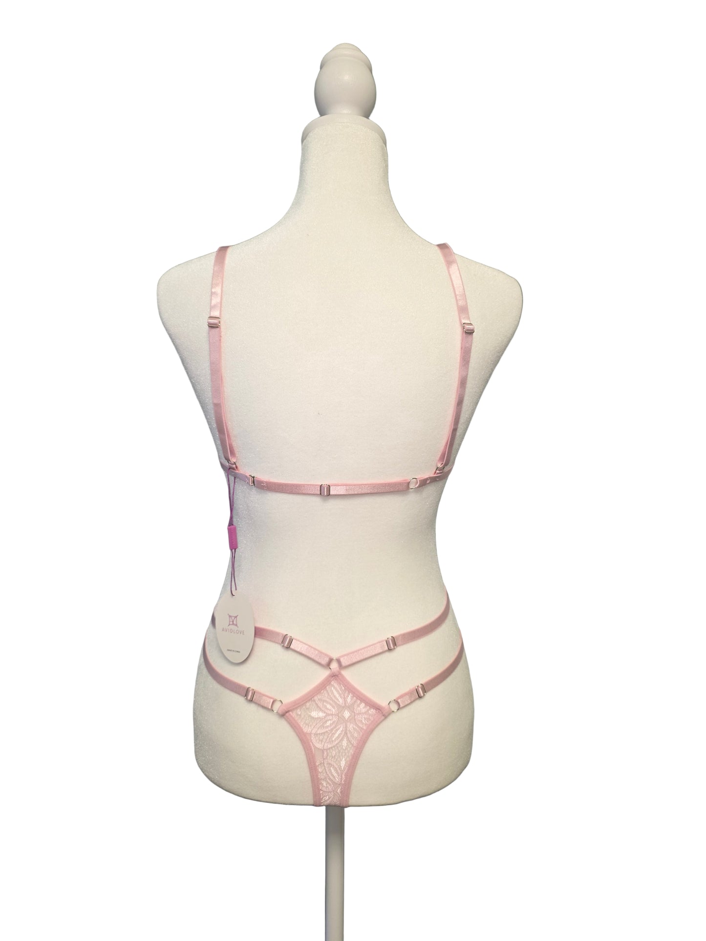 Pink Lace Lingerie New With Tags Small