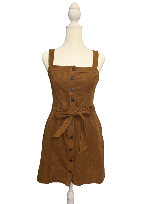 Abercrombie and Fitch Suede Dress Small