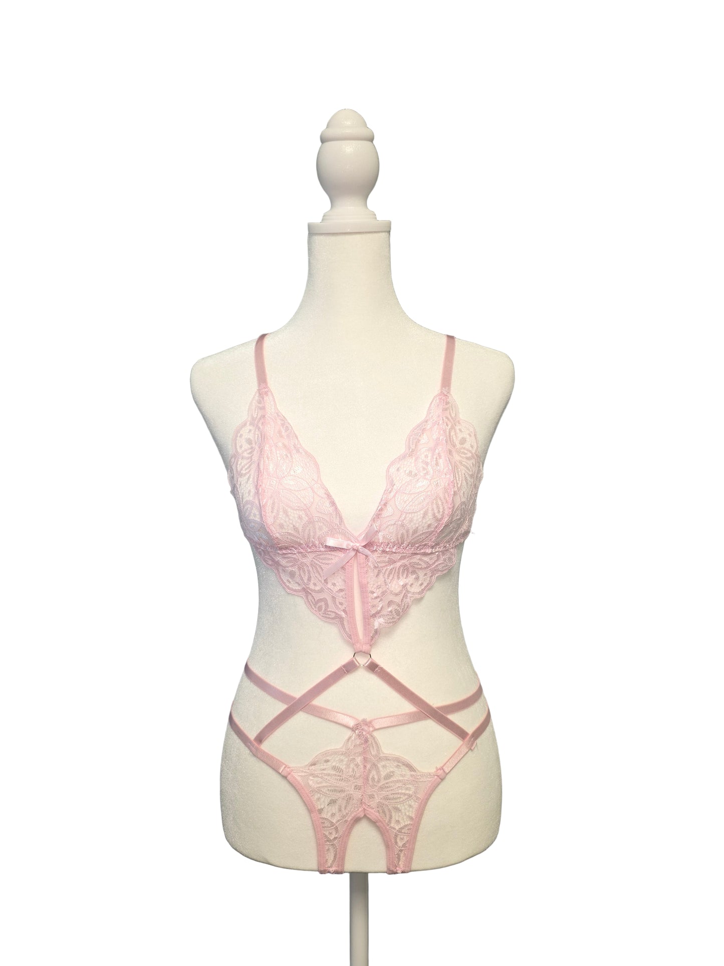Pink Lace Lingerie New With Tags Small