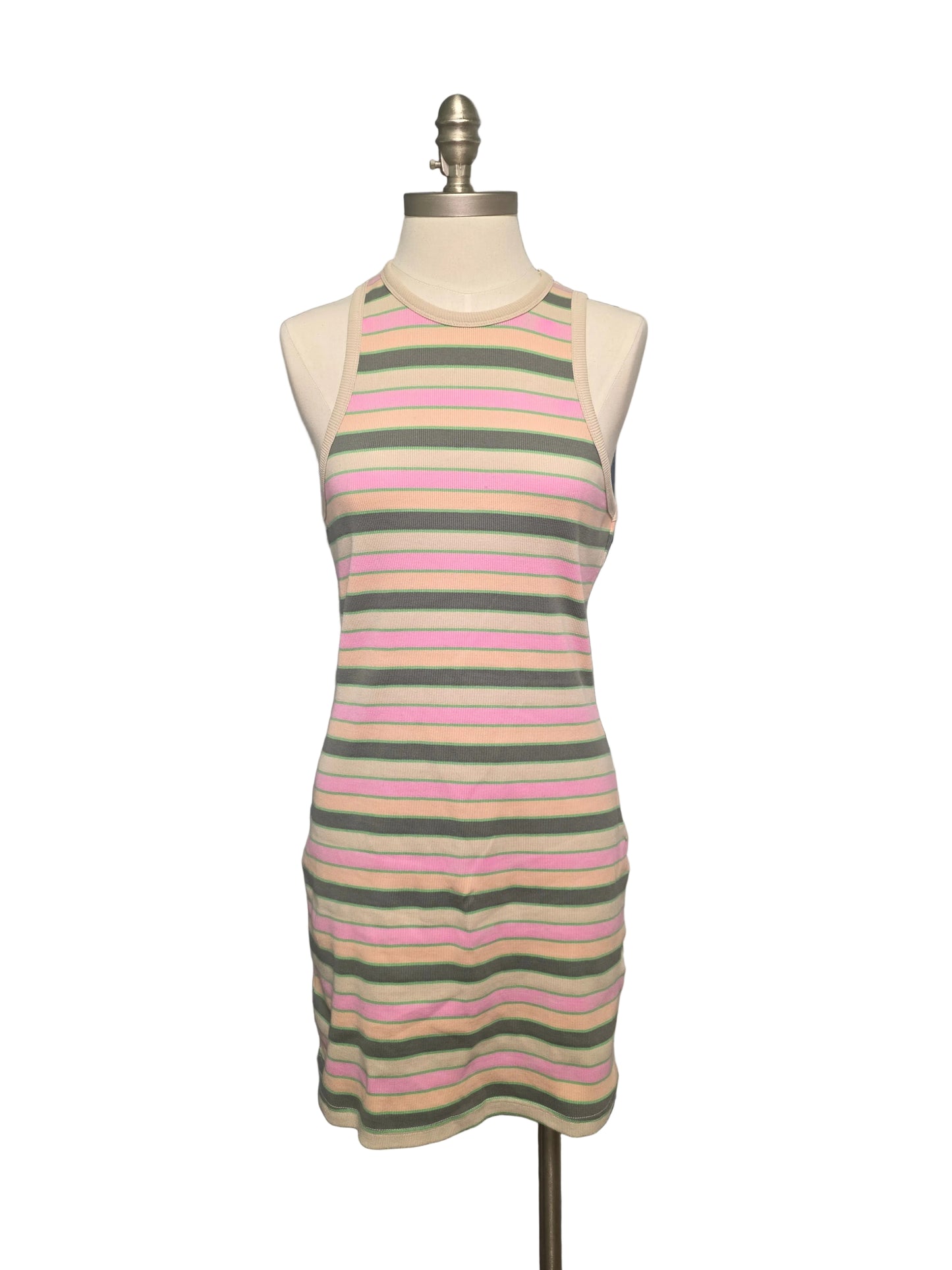 Roxy Striped Retro Mini Dress