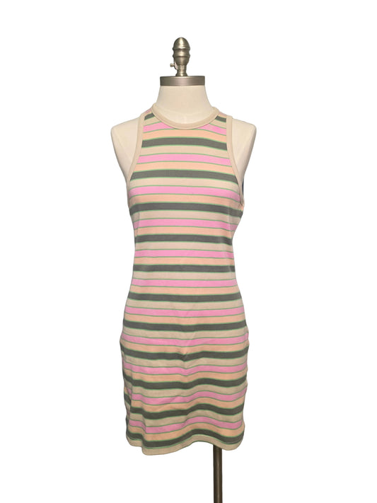 Roxy Striped Retro Mini Dress