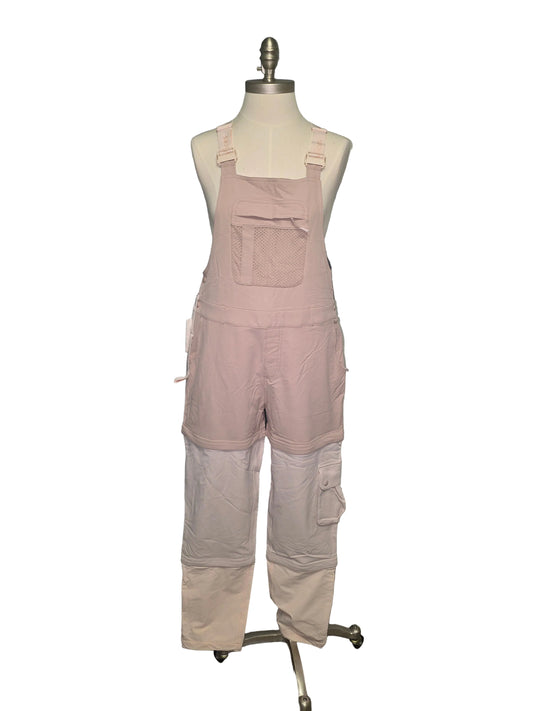 New with Tags Pink Outdoor Convertible Hiking Overalls/Jump Suit