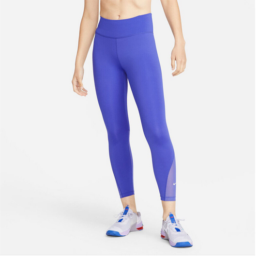 Nike Dry Fit Leggings Small Royal Blue