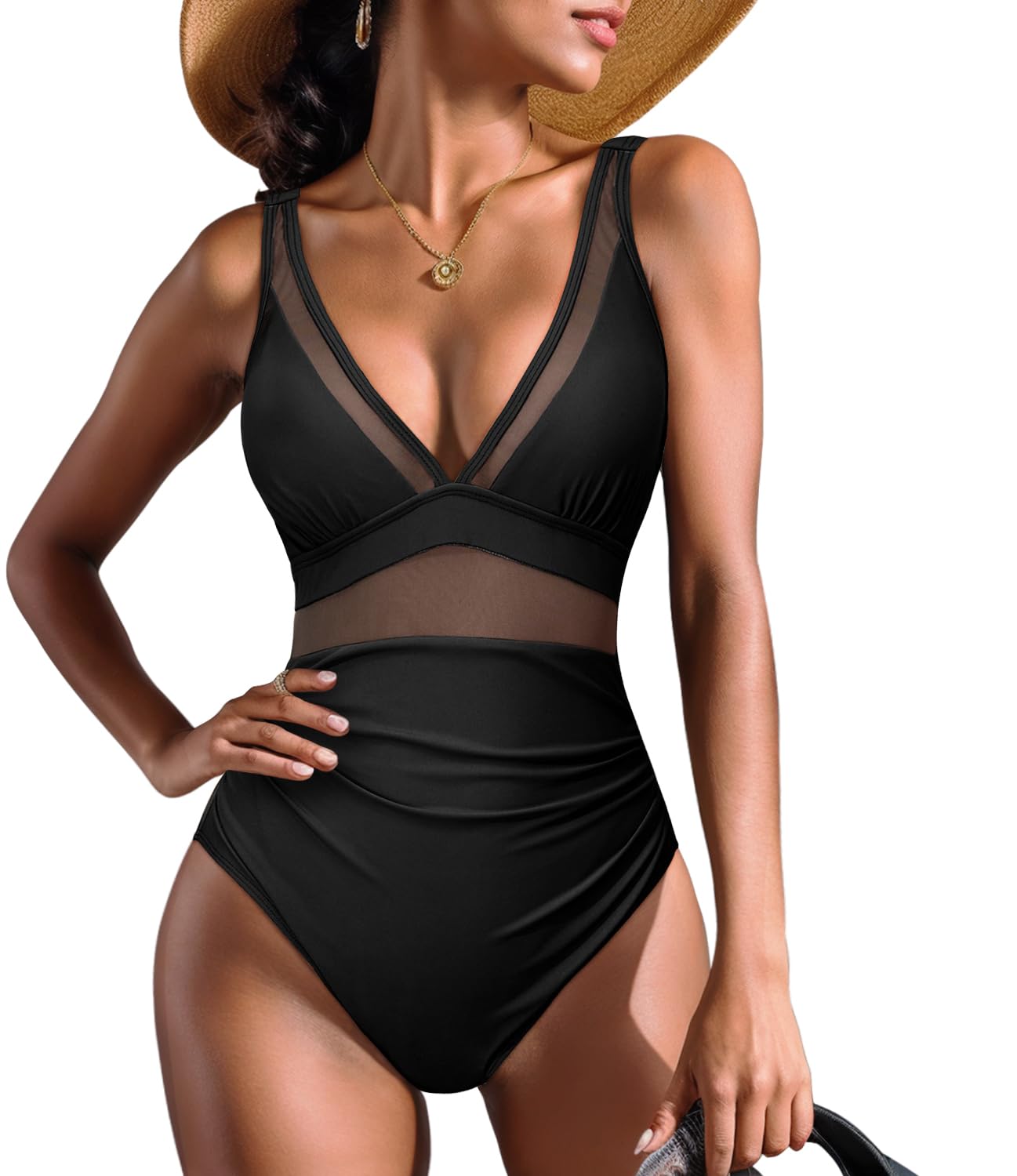 XXL Two Piece Swimsuit Black New Without Tags