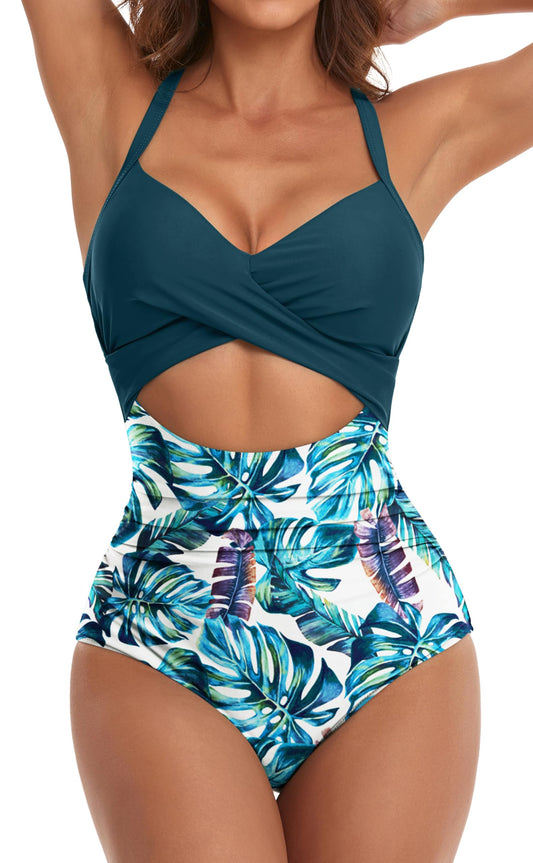 One Piece Swimsuits Tummy Control Swimsuit Medium